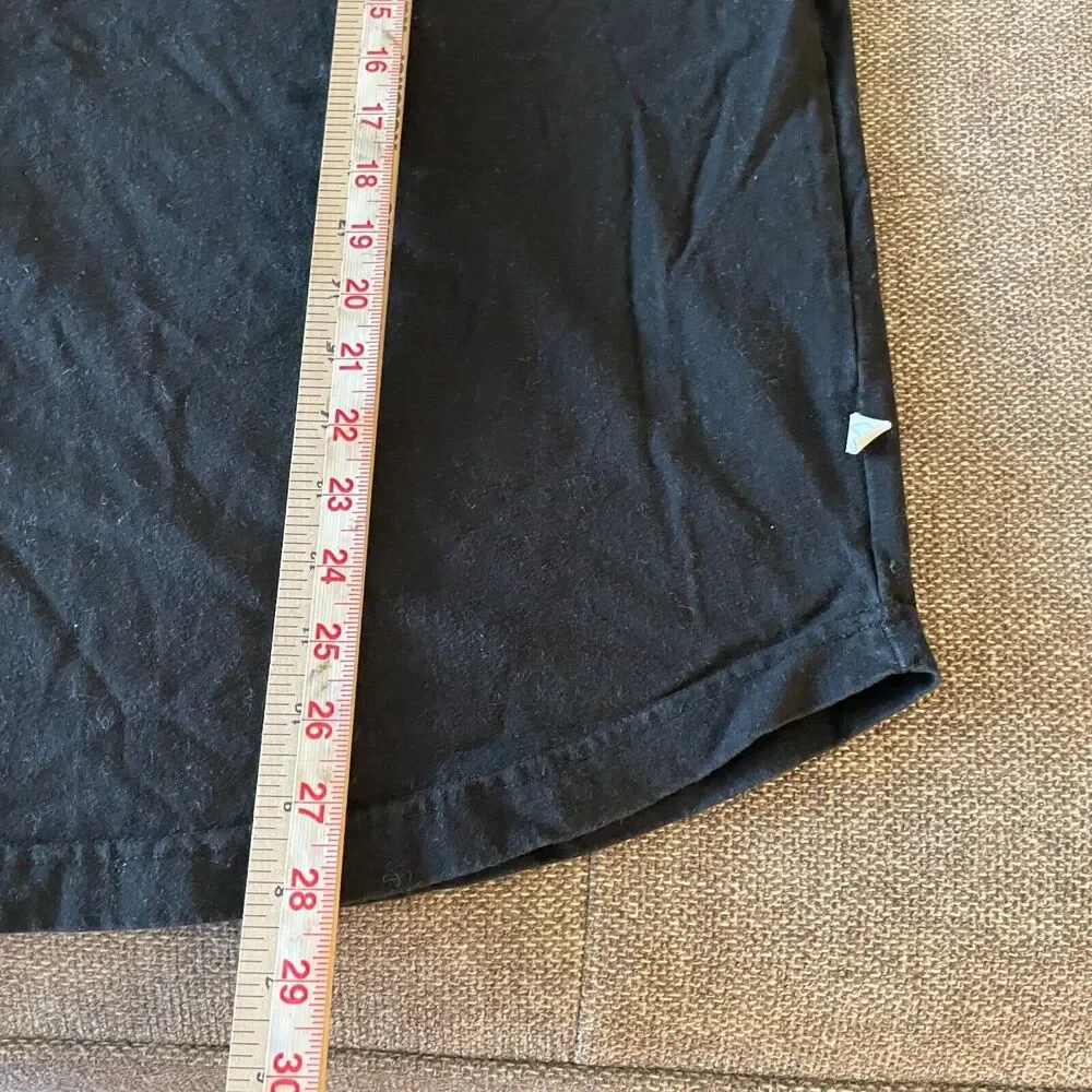 Y-3 Yamamoto Adidas black graphic Logo T-shirt men's size Large